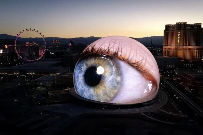 1.5 Hr Private Sphere Viewing Tour - Meeting at 726 S Casino Center Blvd, Then Rolling Fast