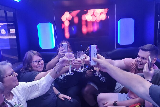 1 Hour Private Las Vegas Party Bus Tour - Champagne, Adult Energy, and How to Keep It Smooth