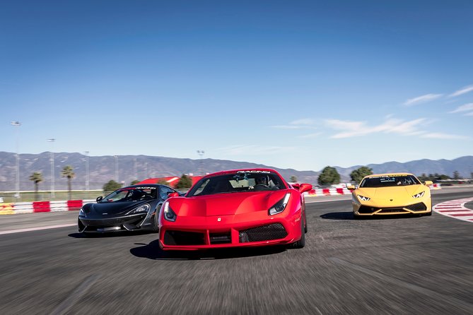 2-Hour Exotic Car Driving Experience in Las Vegas - On-Track Details: Laps, Up to 130 mph, and the Instructor in Your Ear