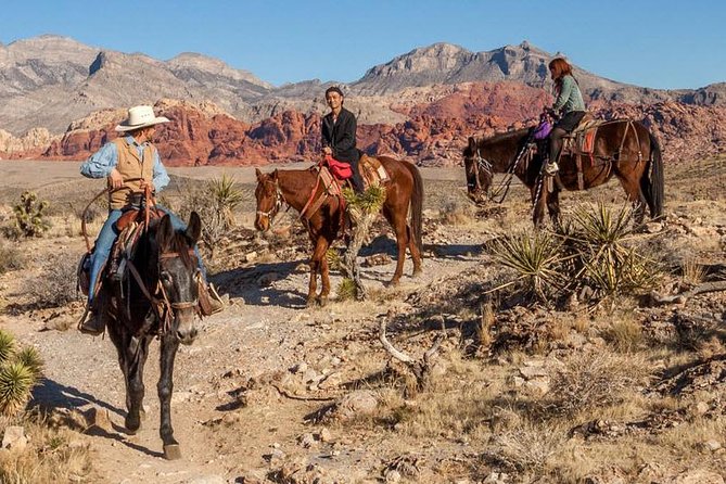 2-Hour Horseback Riding through Red Rock Canyon - At the stables: safety talk, quick training, and matching you to the right mount