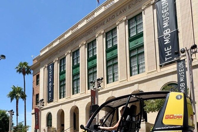 2 Hour Mob History Tour in Talking GoCar with Mob Museum Entry - The Pawn Stars home and the El Cortez connection