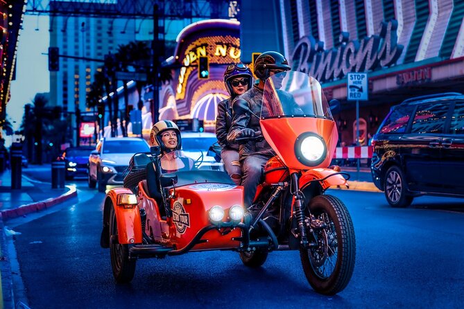 2-Hour Private Guided Sidecar Tour in Las Vegas - Fremont Street Experience: Golden Nugget views and time to walk