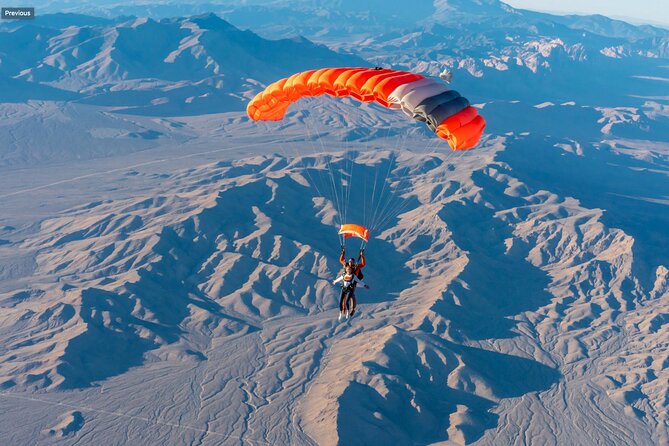 3-Hour Tandem Skydiving in Las Vegas - The Plane, the Exit, and the 5 to 7 Minute Canopy Float