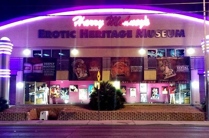 Admission to the Erotic Heritage Museum Las Vegas - Gallery atmosphere, staff support, and what to expect on a hot Vegas day