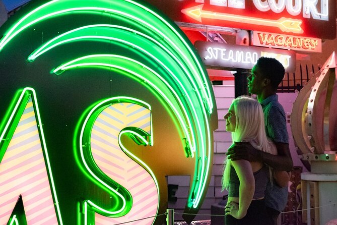 Admission to The Neon Museum in Las Vegas - Getting there from the Strip, and the walking question