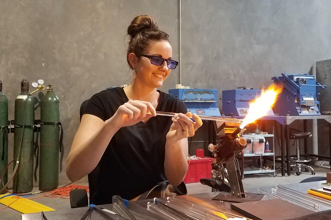 An adventure in Glassblowing by Torch - What You’ll Take Home: Pendant and Bottle Stopper Worth Showing