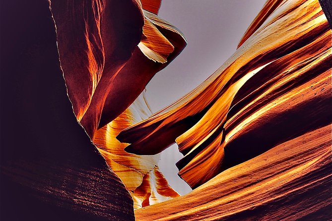 Antelope Canyon & Horseshoe Bend from Vegas, Lunch, Free WiFi - Early pickup at Treasure Island, then the long desert highway