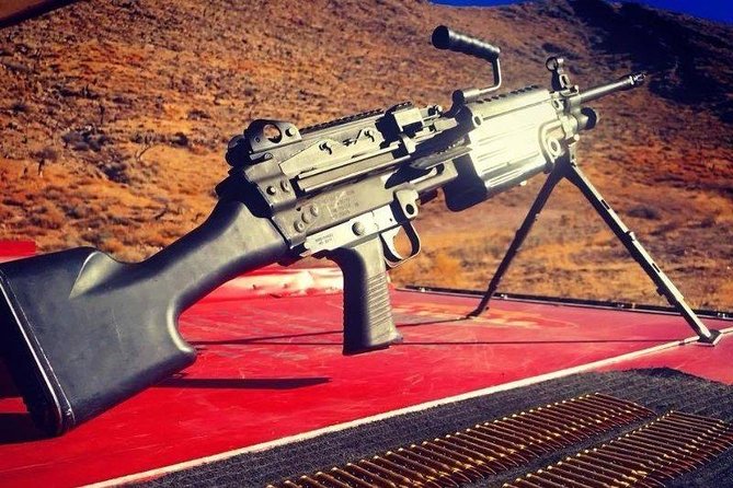 Apocalypse Shooting Experience in Las Vegas - Exploding targets: the thrill, with a safety-first setup