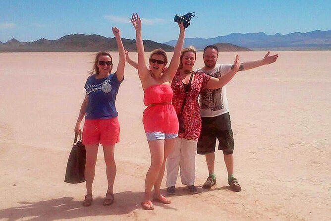 Area 51 Day Tour from Las Vegas with Alien and UFO Hotspots - Janet Airlines at Harry Reid Airport, then straight into the mystery