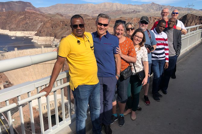 Award Winning 3-Hour Hoover Dam Small Group Mini Tour from Vegas - Seven Magic Mountains upgrade: a quick Mojave color hit