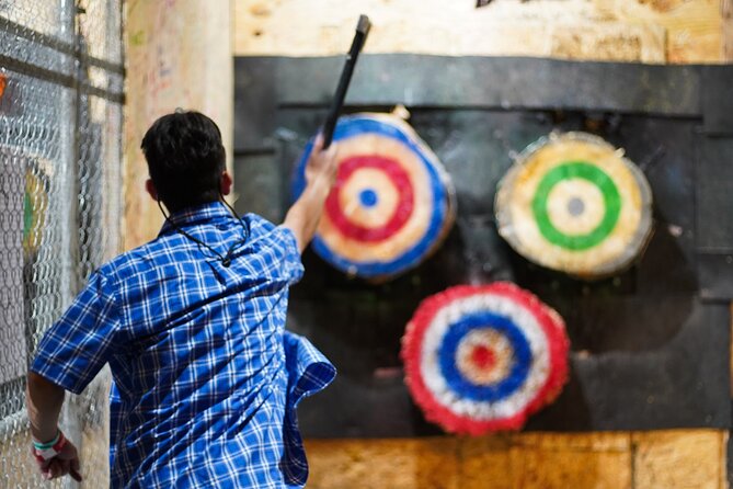 Axe Throwing Las Vegas Fremont Street - What This Feels Like on Fremont Street