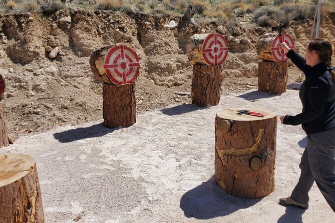 Axes, Arrows and Bullets Combo Package in Las Vegas - Safety Briefing: Where the Day Gets Real