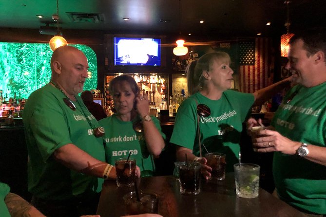 Bar Crawl On Fremont Street in Las Vegas - The Fremont Street Experience walk to Troy Liquor Bar