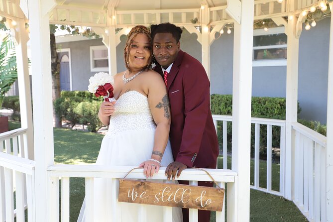 Basic Vow Renewal Ceremony Package - What you actually get: certificate and five candid digital photos