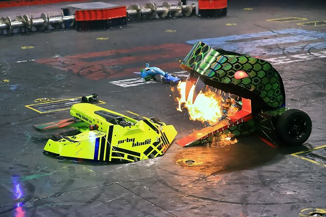 Battle Bots Destruct-A-Thon: Killer Robots Fighting in Las Vegas - The Practical Vegas Stuff: Entry, Parking, and Comfort