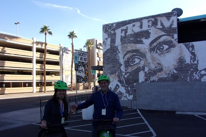Downtown Las Vegas Evening Tour by Segway - Getting Set Up Fast: Training, Headsets, Helmets