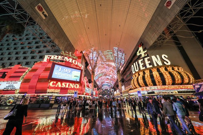 Downtown Las Vegas Nighttime Walking Tour - Stop 2: Golden Nugget Casino and the wow-factor you can understand