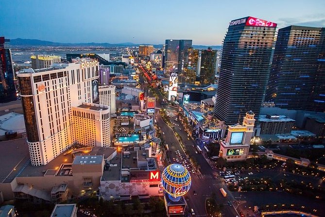 Eiffel Tower Viewing Deck Admission Ticket at Paris Las Vegas - Your best views: Strip, Bellagio fountains, Sphere, and the desert beyond