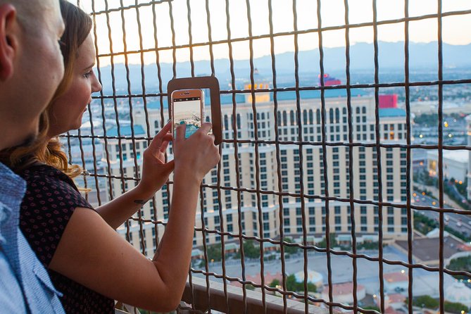 Eiffel Tower Viewing Deck Admission Ticket at Paris Las Vegas - Day vs night: when to go for photos and comfort