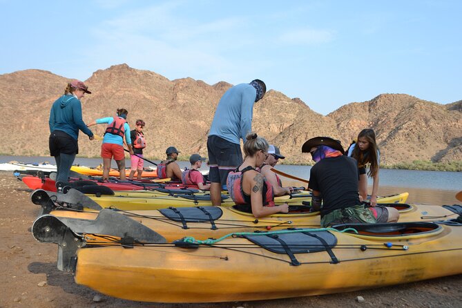 Emerald Cave Kayak Tour with Lunch & Las Vegas Shuttle Option - Stop 2: Colorado River Beach Time, Lunch, Snacks, and a Short Swim