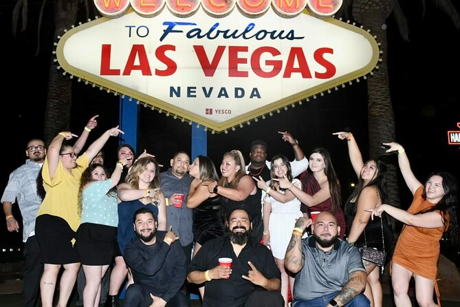 Epic Nightclub Crawl with Party Bus Ride & Free Drinks - The 45-Minute Strip Tour on the Party Bus (Short, Useful, and Fun)