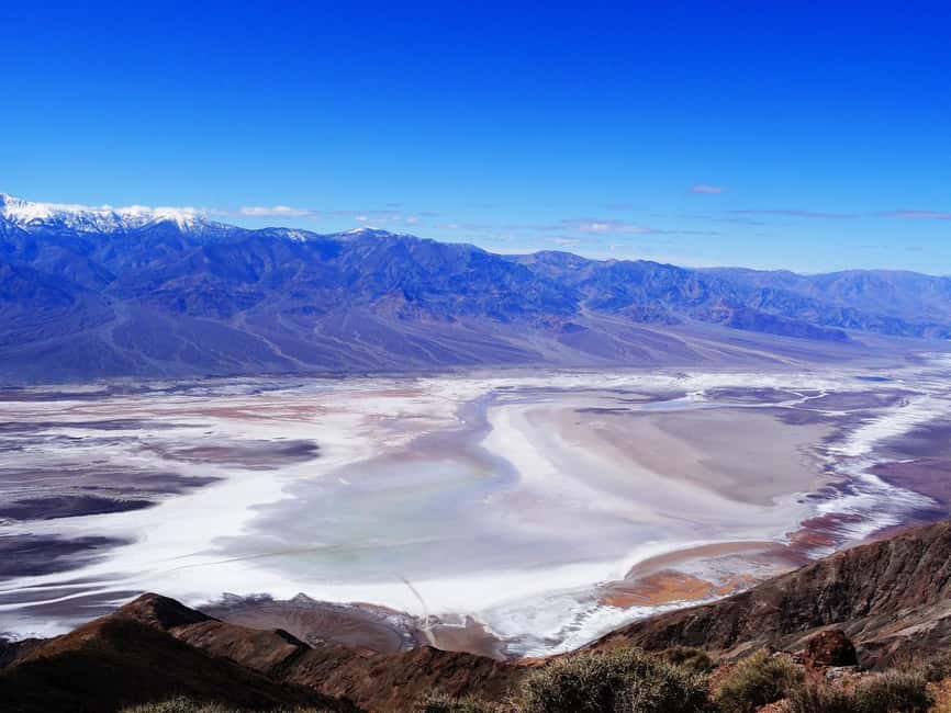 From Las Vegas: Death Valley Sunset and Starry Night Tour - First stops: the park sign and Dante’s View panoramic payoff