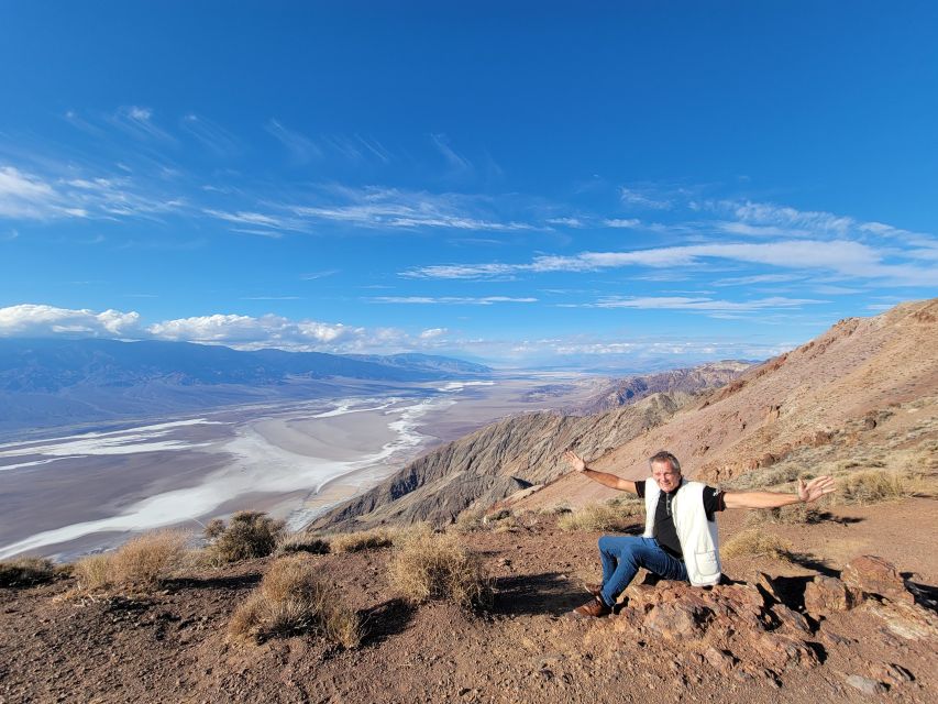 From Las Vegas: Death Valley Sunset and Starry Night Tour - Zabriskie Point at sunset: the iconic finish line
