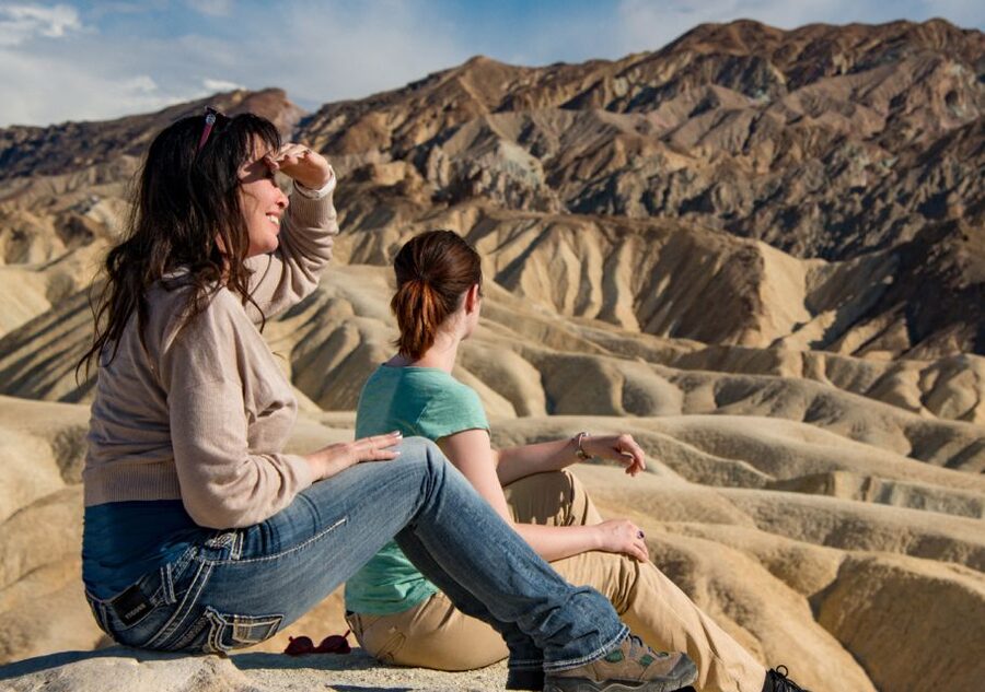 From Las Vegas: Death Valley Trekker Tour - Badwater Basin, the Lowest Point Stop That Changes Your Photos