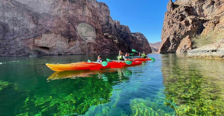 From Las Vegas: Emerald Cave Guided Kayak Tour with Shuttle - Wildlife spotting around the river, eagles you actually look for