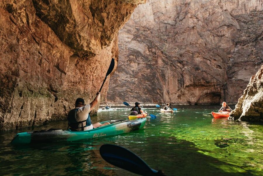 From Las Vegas: Emerald Cave Guided Kayaking Tour - Key highlights to look for