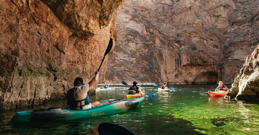 From Las Vegas: Emerald Cave Guided Kayaking Tour - Trading Strip Lights for Willow Beach Quiet