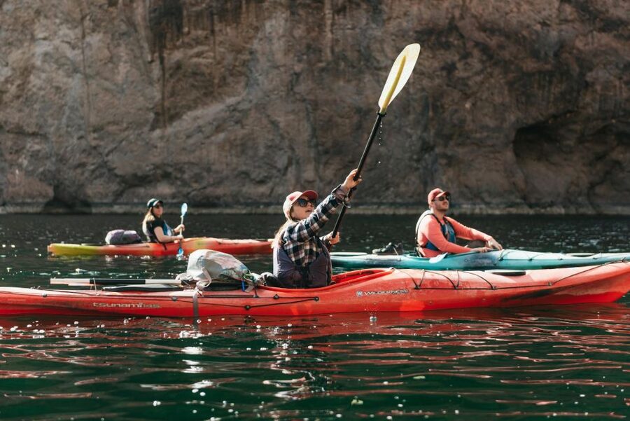 From Las Vegas: Emerald Cave Guided Kayaking Tour - The River Gauger’s Home Hike: A Short Walk with Big Picture Payoff