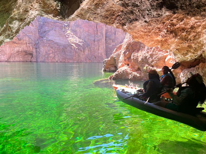 From Las Vegas: Emerald Cave Kayak Tour with Hotel Pickup - Key things to know before you book