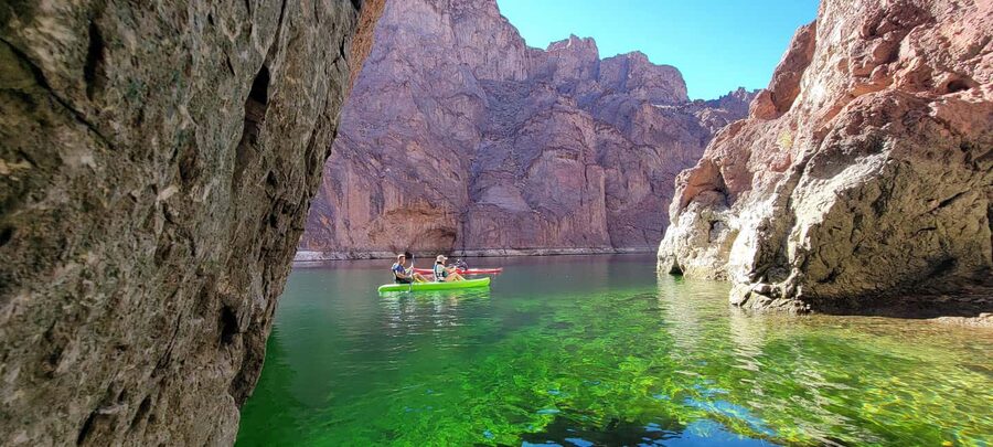 From Las Vegas: Emerald Cave Kayak Tour with Hotel Pickup - Price and real value: $119 plus a $15 entry fee
