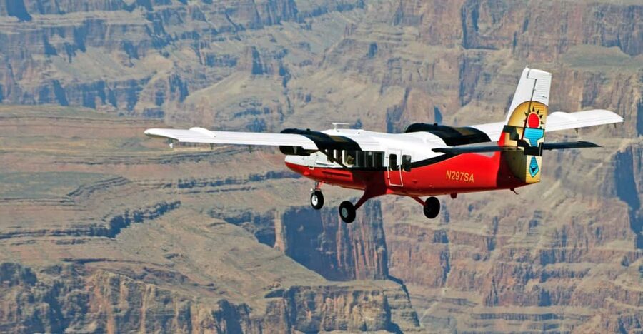 From Las Vegas: Grand Canyon West Rim Airplane Tour - Boulder City Air Terminal: check-in, then the waiting game
