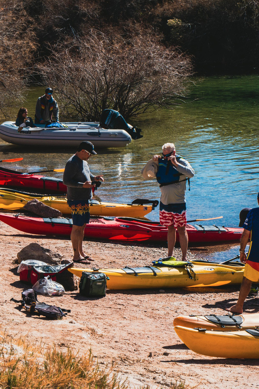 From Las Vegas: Guided Emerald Cave Kayak Tour - Into the Black Canyon narrows: tighter river, bigger sense of place