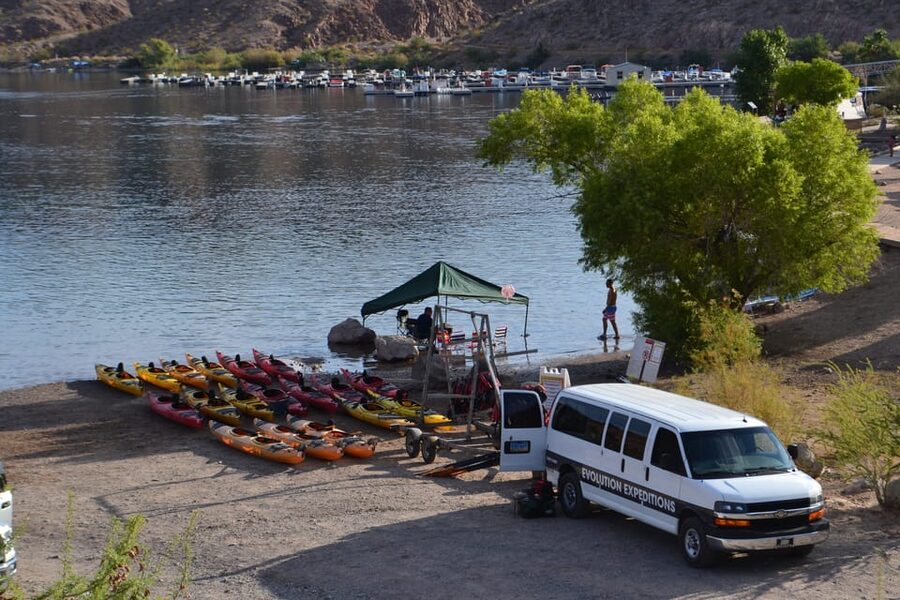 From Las Vegas: Guided Emerald Cave Kayak Tour - Swimming in the Colorado River: a refresh without turning it into a beach day