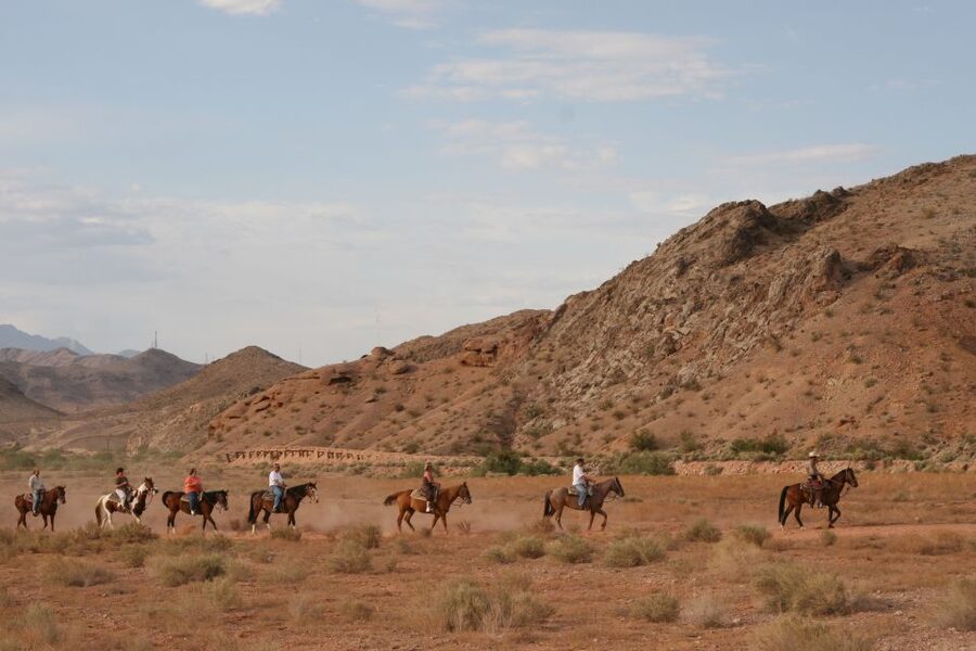 From Las Vegas: Maverick Ranch Breakfast and Horseback Ride - Van ride out to Clark County, what that extra travel time buys you