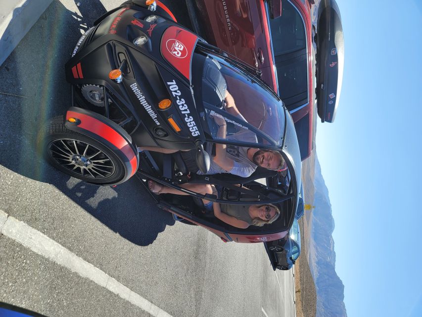 From Las Vegas: Red Rock Electric Car Self Drive Adventure - Heat and clothing: the one thing you will feel right away