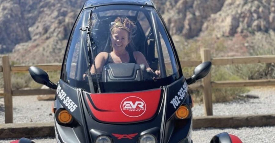From Las Vegas: Red Rock Electric Car Self Drive Adventure - Getting from Las Vegas to Red Rock: what the drive does for you
