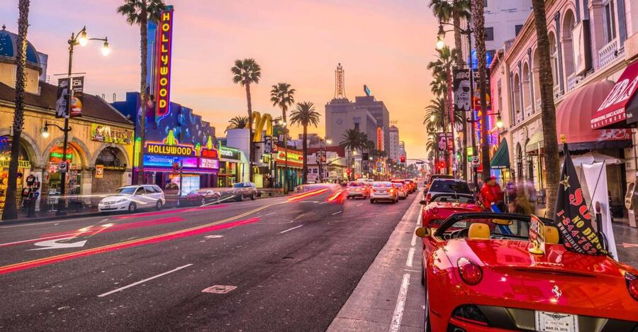 From Las Vegas: VIP Los Angeles/Hollywood Day Trip - Getting Picked Up in Las Vegas, Then Pointing the Nose to LA