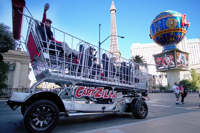 Giant Shopping Cart Limo Ride in Las Vegas - What you get for $64 and why it feels like a good deal