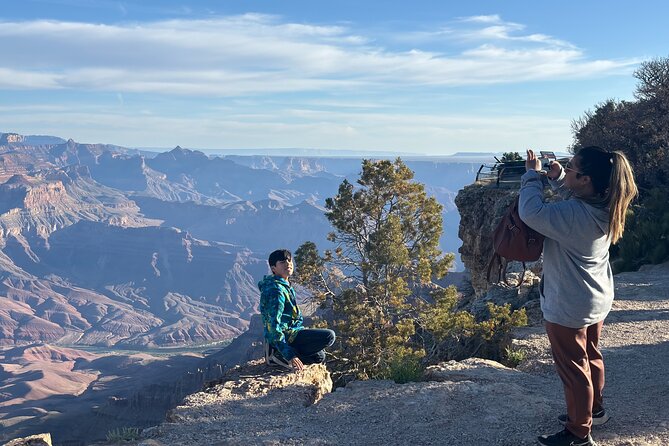 Grand Canyon, Antelope Canyon and Horseshoe Bend Photo Tour - Lipan Point photo time on the East Rim