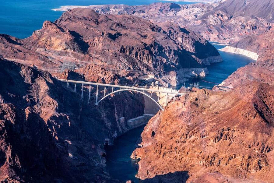 Grand Canyon Helicopter Flight & Hoover Dam River Float Raft - Landing near Las Vegas, then the Boulder City switch to rafting
