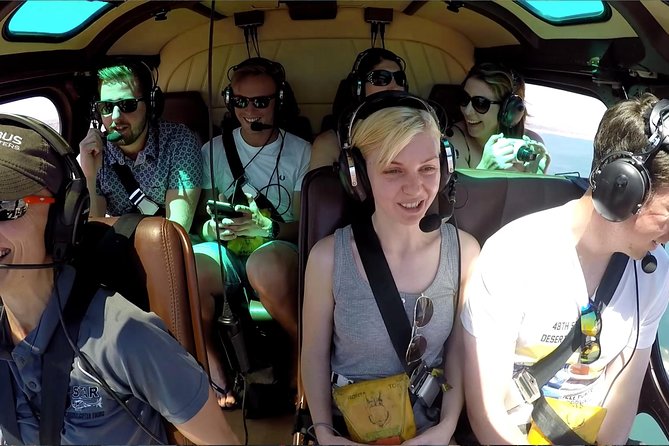 Grand Canyon Helicopter Flight with Sunset Valley of Fire Landing - Seats, weight limits, and comfort in a six-seat AS350 helicopter