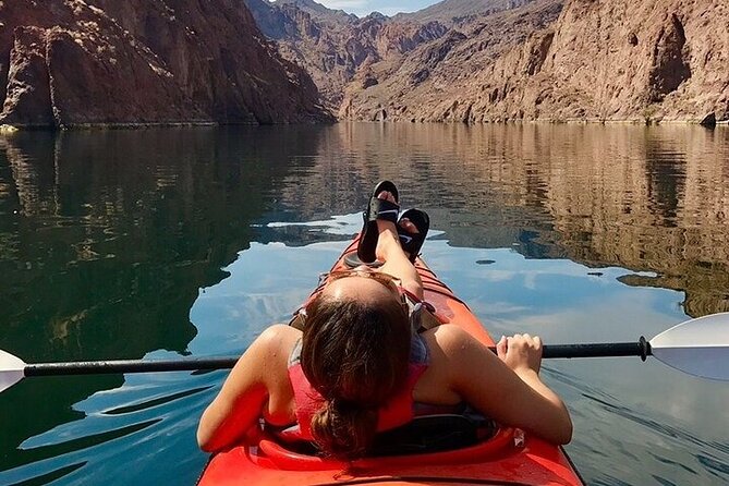Grand Canyon Helicopter Tour and River Raft or Emerald Cave Kayak - Helicopter flight route: Hoover Dam Bypass Bridge, Lake Mead, and Fortification Hill