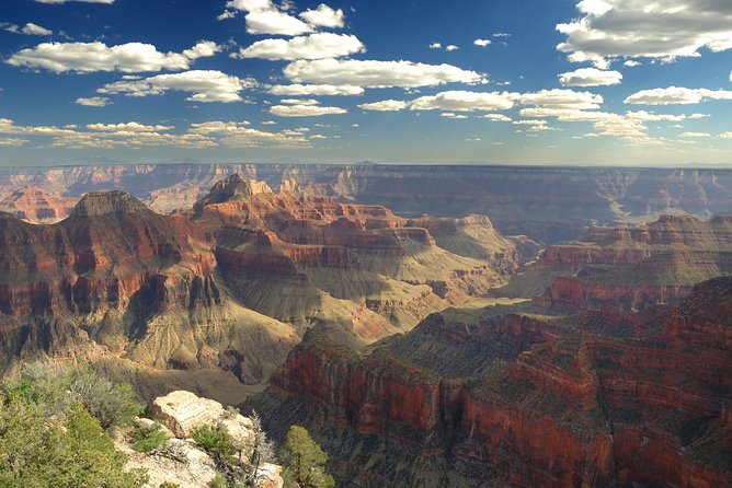 Grand Canyon South Rim Air and Ground Tour from Las Vegas - Bright Angel Point: what changes with helicopter vs Hummer