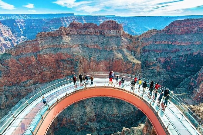 Grand Canyon West, 7 Magic Mountains Day Tour Small Group Max 12 - Grand Canyon West at Hualapai tribal land: where the big viewpoints happen
