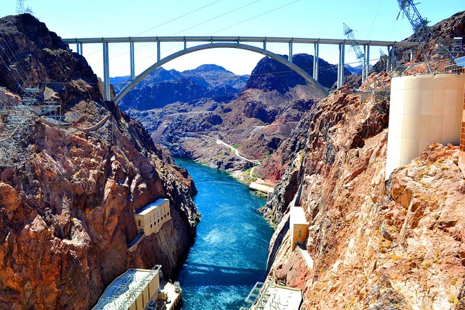 Grand Canyon West plus Hoover Dam VIP Day Tour from Las Vegas - Exterior Hoover Dam, Lake Mead, and a seasonal bighorn sheep chance