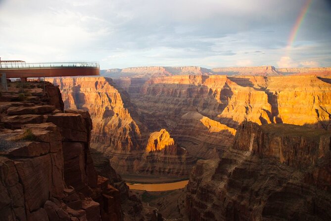 Grand Canyon West Rim Tour with Optional Skywalk - Walking the Grand Canyon Skywalk: 70 feet out, 4,000 feet down